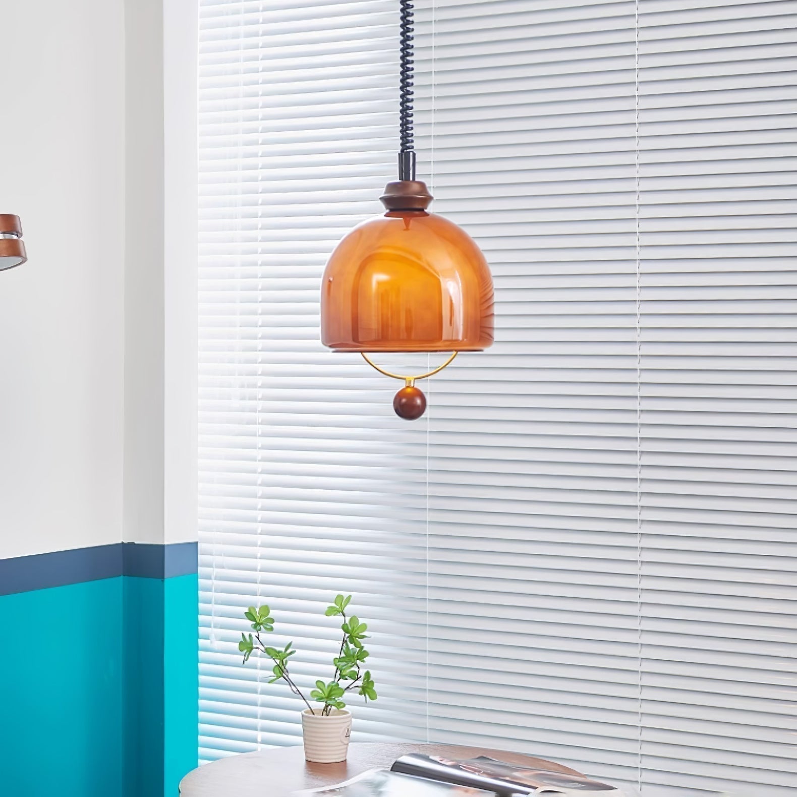 Yael Lampe Pendante Minimaliste en Bois - Neutralighting