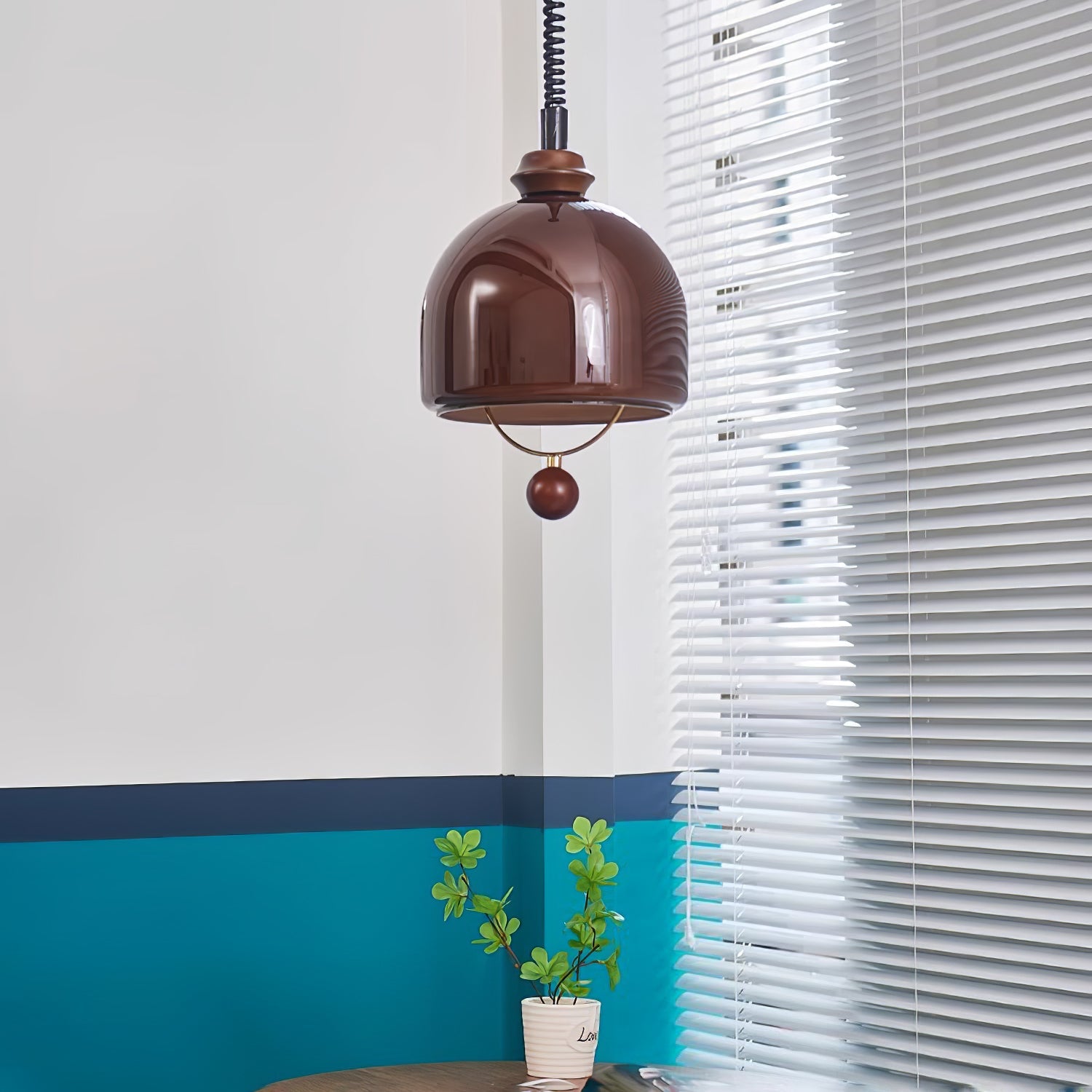 Yael Lampe Pendante Minimaliste en Bois - Neutralighting