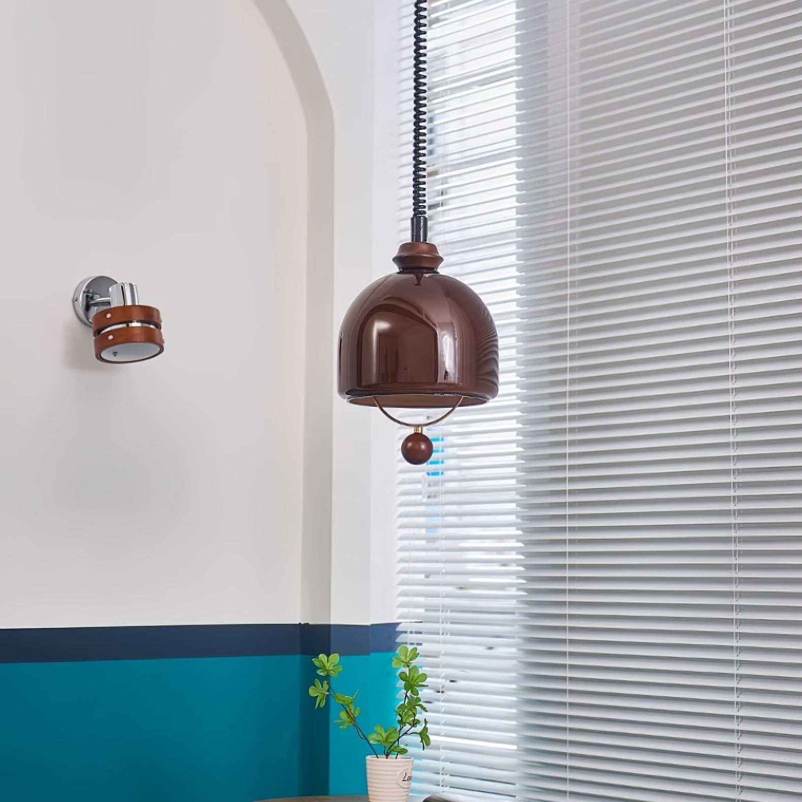 Yael Lampe Pendante Minimaliste en Bois - Neutralighting