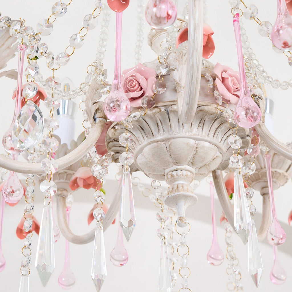 Cusoren Lustre Postmoderne De Luxe Céramique Rose - Neutralighting