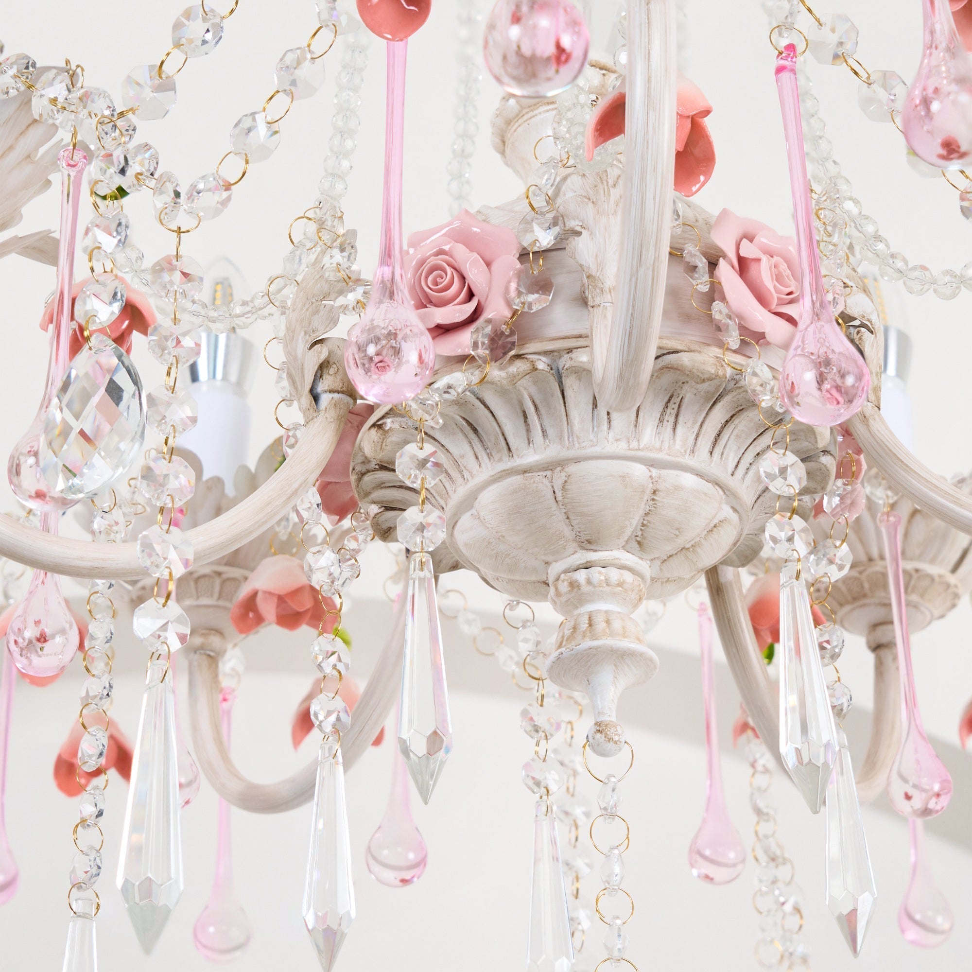 Cusoren Lustre Postmoderne De Luxe Céramique Rose - Neutralighting