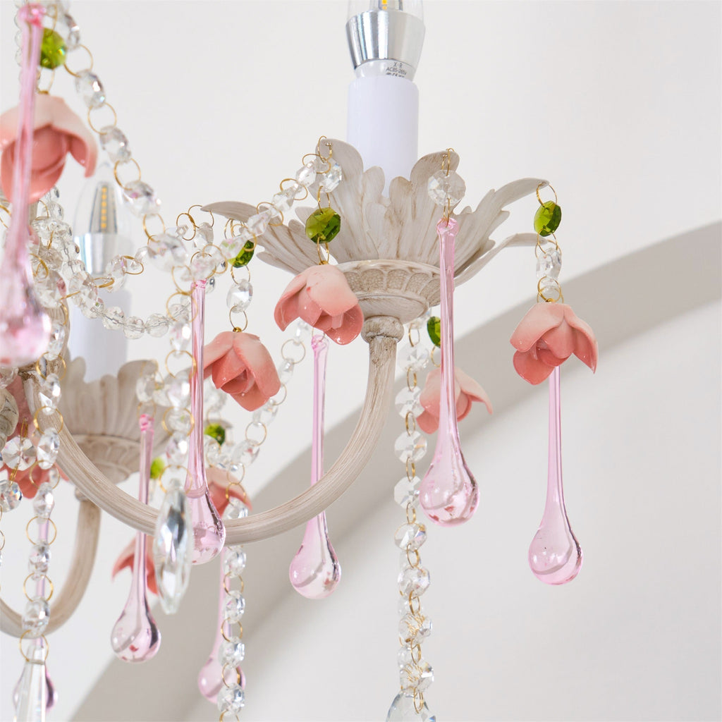 Cusoren Lustre Postmoderne De Luxe Céramique Rose - Neutralighting