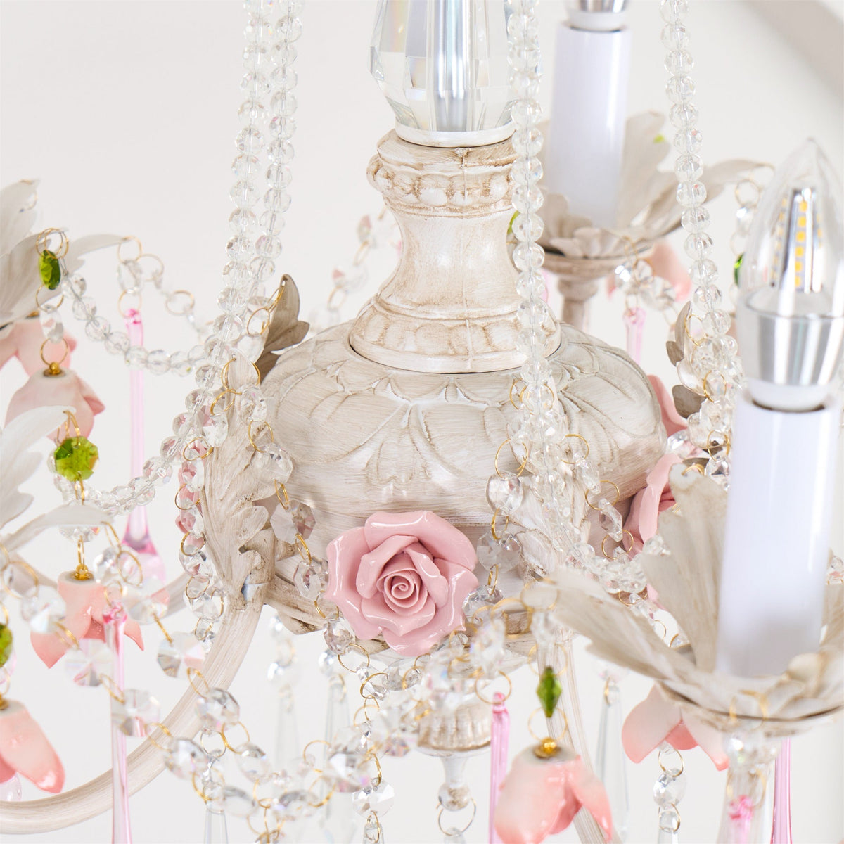 Cusoren Lustre Postmoderne De Luxe Céramique Rose - Neutralighting