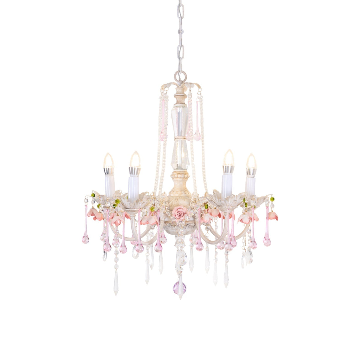 Cusoren Lustre Postmoderne De Luxe Céramique Rose - Neutralighting