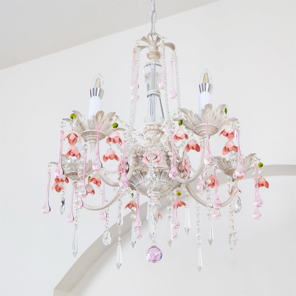 Cusoren Lustre Postmoderne De Luxe Céramique Rose - Neutralighting