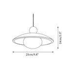 Travaro Lampe Pendante Travertin Accents Bois - Neutralighting