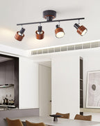 Daven Lustra Projecteur Rail 4-Lumières Ajustable - Neutralighting