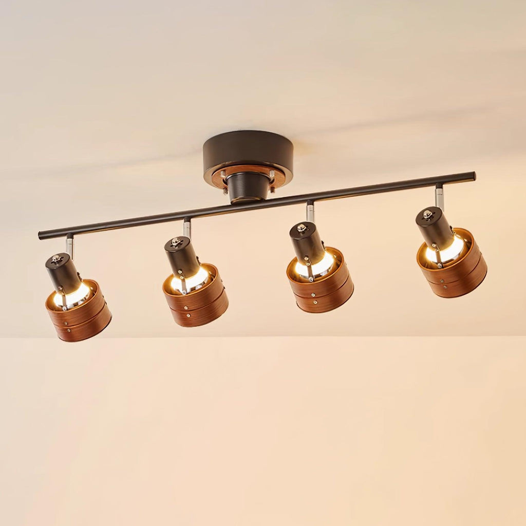 Daven Lustra Projecteur Rail 4-Lumières Ajustable - Neutralighting