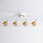 Daven Lustra Projecteur Rail 4-Lumières Ajustable - Neutralighting