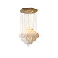 Aurelia Chandelier de Luxe en Albâtre - Neutralighting