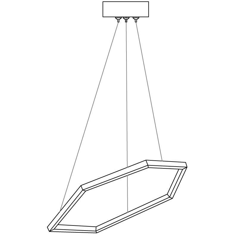 Ilira Lustre Moderne Minimaliste Métal Acrylique - Neutralighting