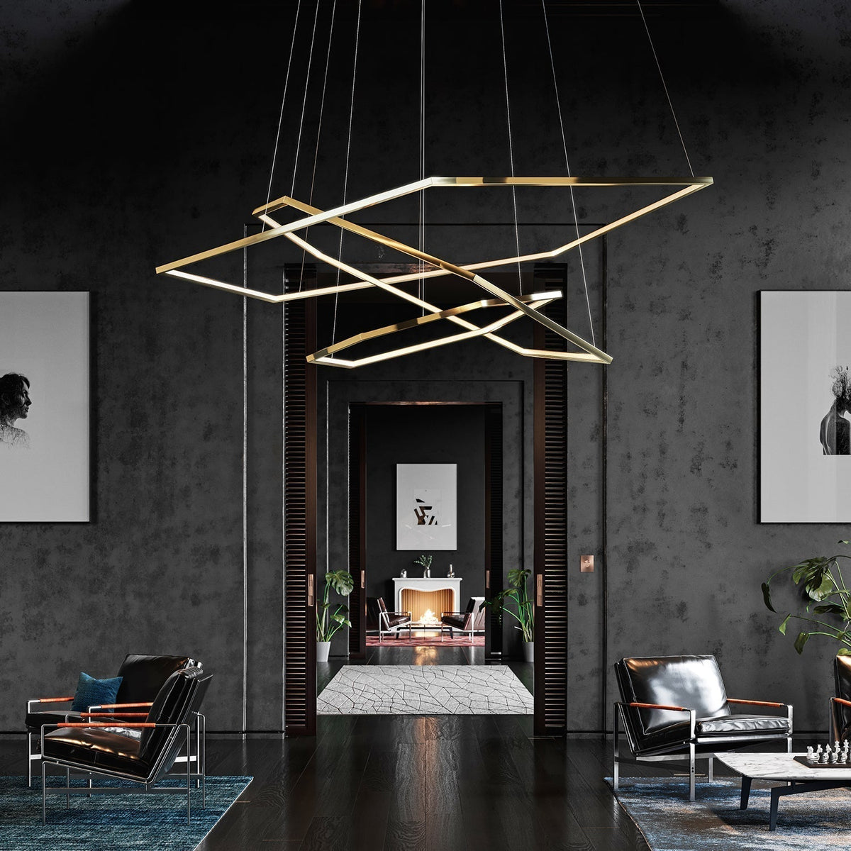Ilira Lustre Moderne Minimaliste Métal Acrylique - Neutralighting
