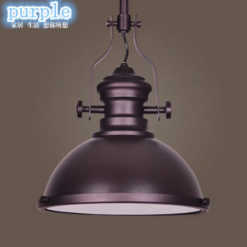 Lustre — Industriel en fer style nordique pour cadeaux de nouvel an