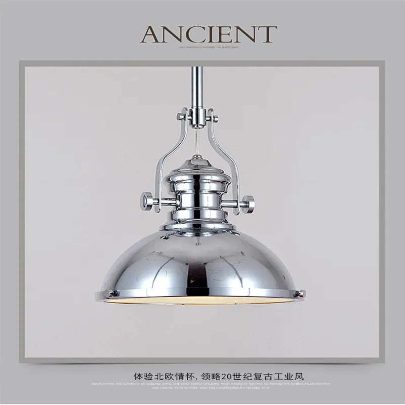 Lustre — Industriel en fer style nordique pour cadeaux de nouvel an