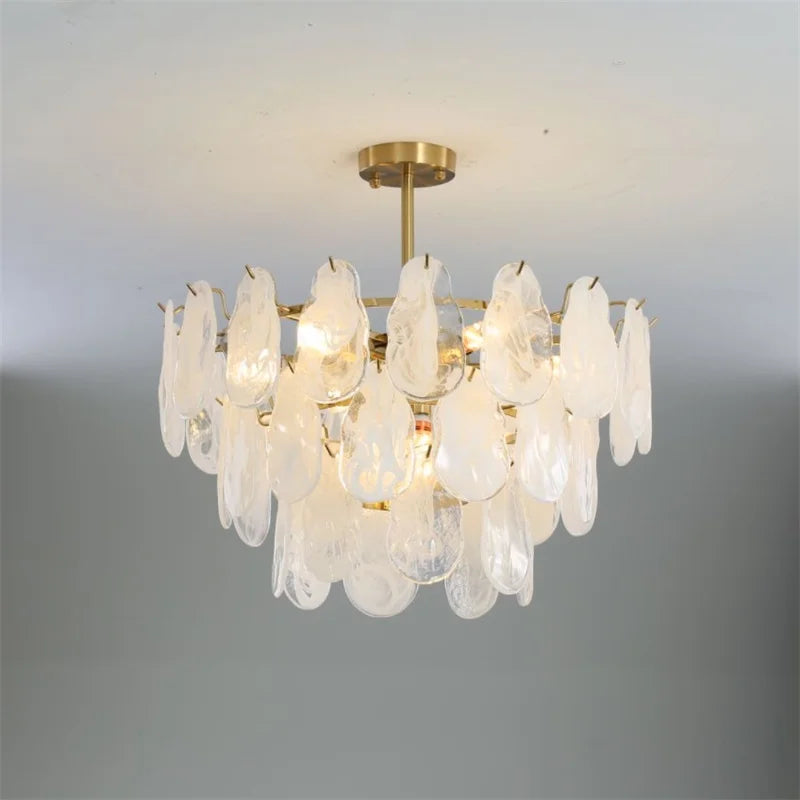 Lustre — En verre de luxe pour éclairage créatif et décoratif