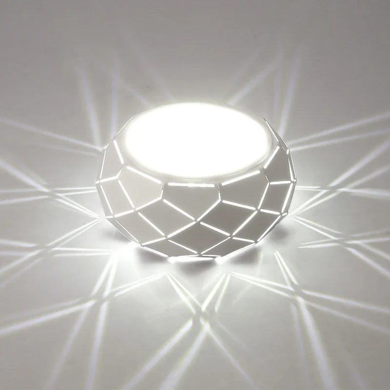Plafonnier LED moderne simplicité 5W 12W Léane Courbe - Une Note Actuelle dans le Décor