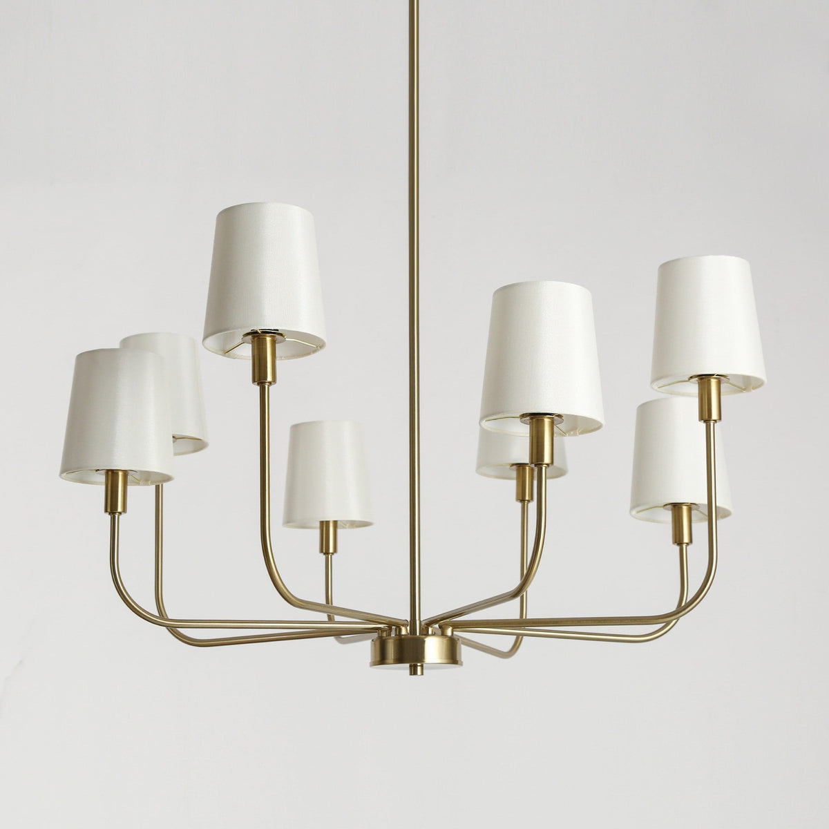 Nysilan Lustre Vintage Industriel Laiton Tissu - Neutralighting