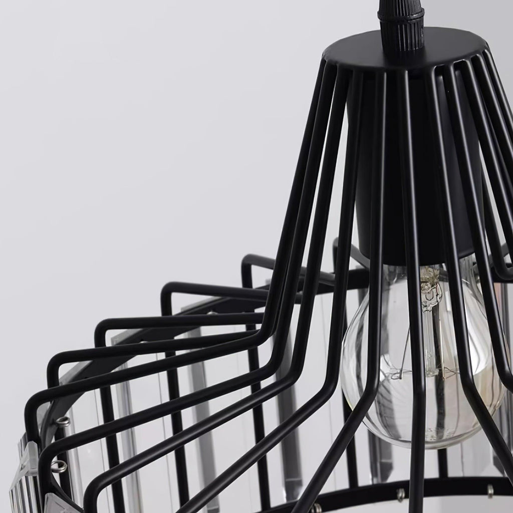 Hinkley Lampe Pendante Cristal Géométrique Moderne - Neutralighting