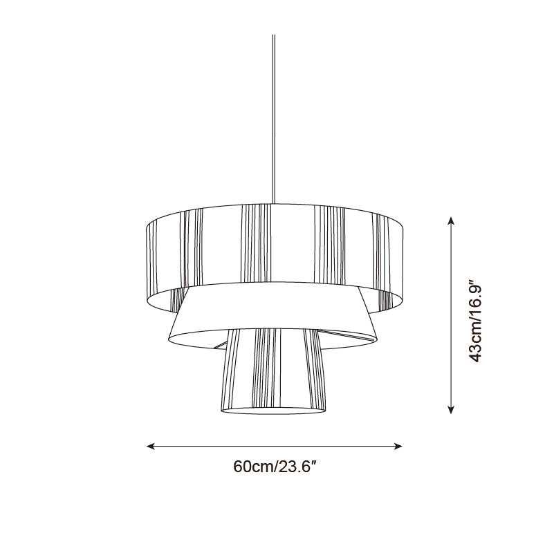 Hiroshi Lampe Pendante Métal Moderne - Neutralighting