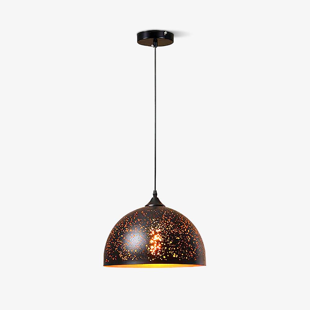 Solara Lampe à suspension creuse industrielle vintage - Neutralighting