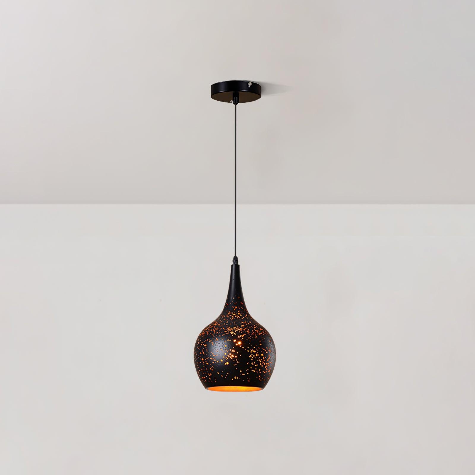 Solara Lampe à suspension creuse industrielle vintage - Neutralighting
