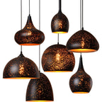 Solara Lampe à suspension creuse industrielle vintage - Neutralighting