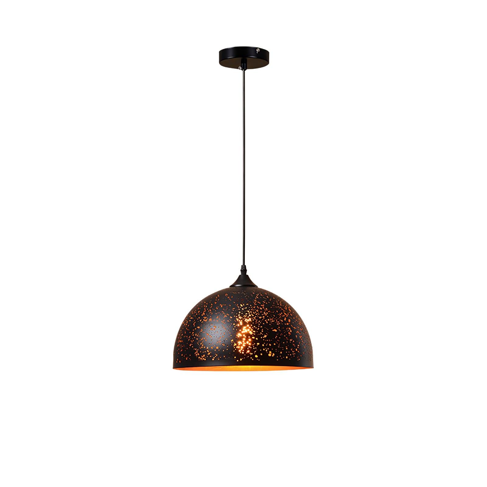 Solara Lampe à suspension creuse industrielle vintage - Neutralighting