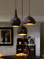Solara Lampe à suspension creuse industrielle vintage - Neutralighting