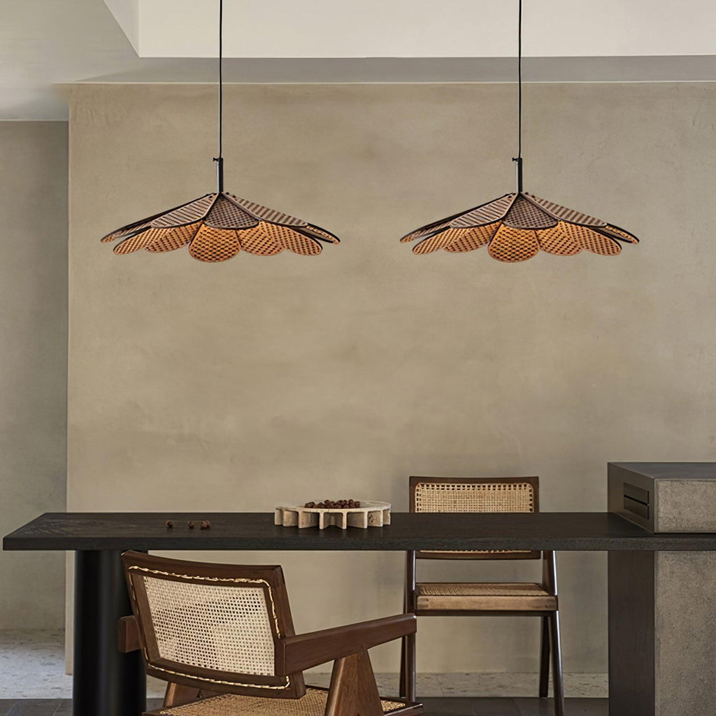 Zevarus Nordic Art Wabi-Sabi Bois Suspension Lumière - Neutralighting