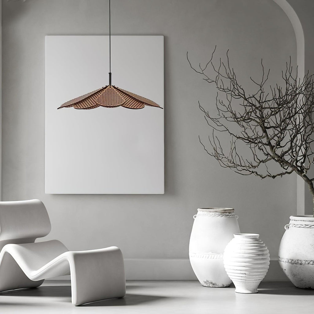 Zevarus Nordic Art Wabi-Sabi Bois Suspension Lumière - Neutralighting