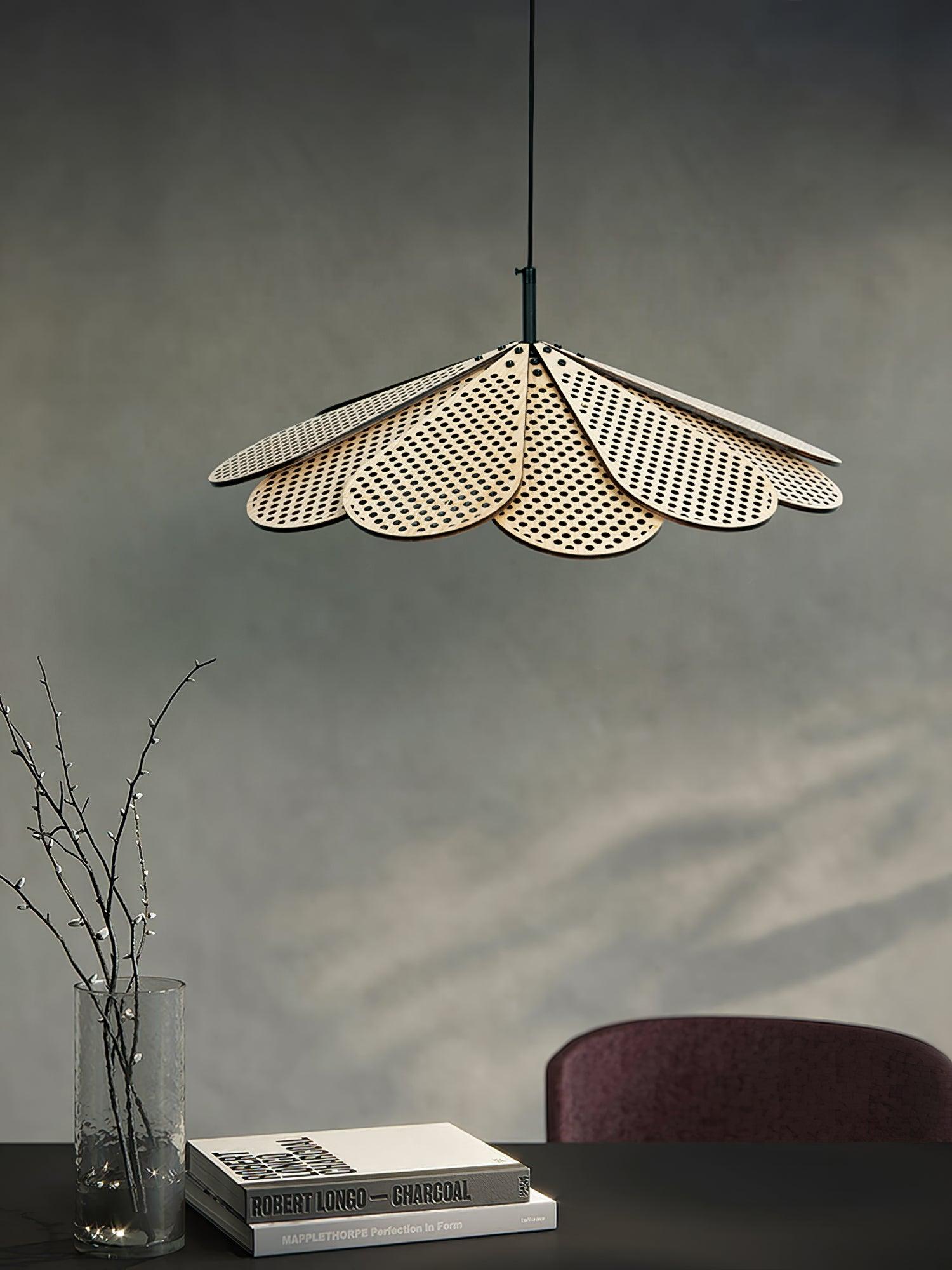 Zevarus Nordic Art Wabi-Sabi Bois Suspension Lumière - Neutralighting