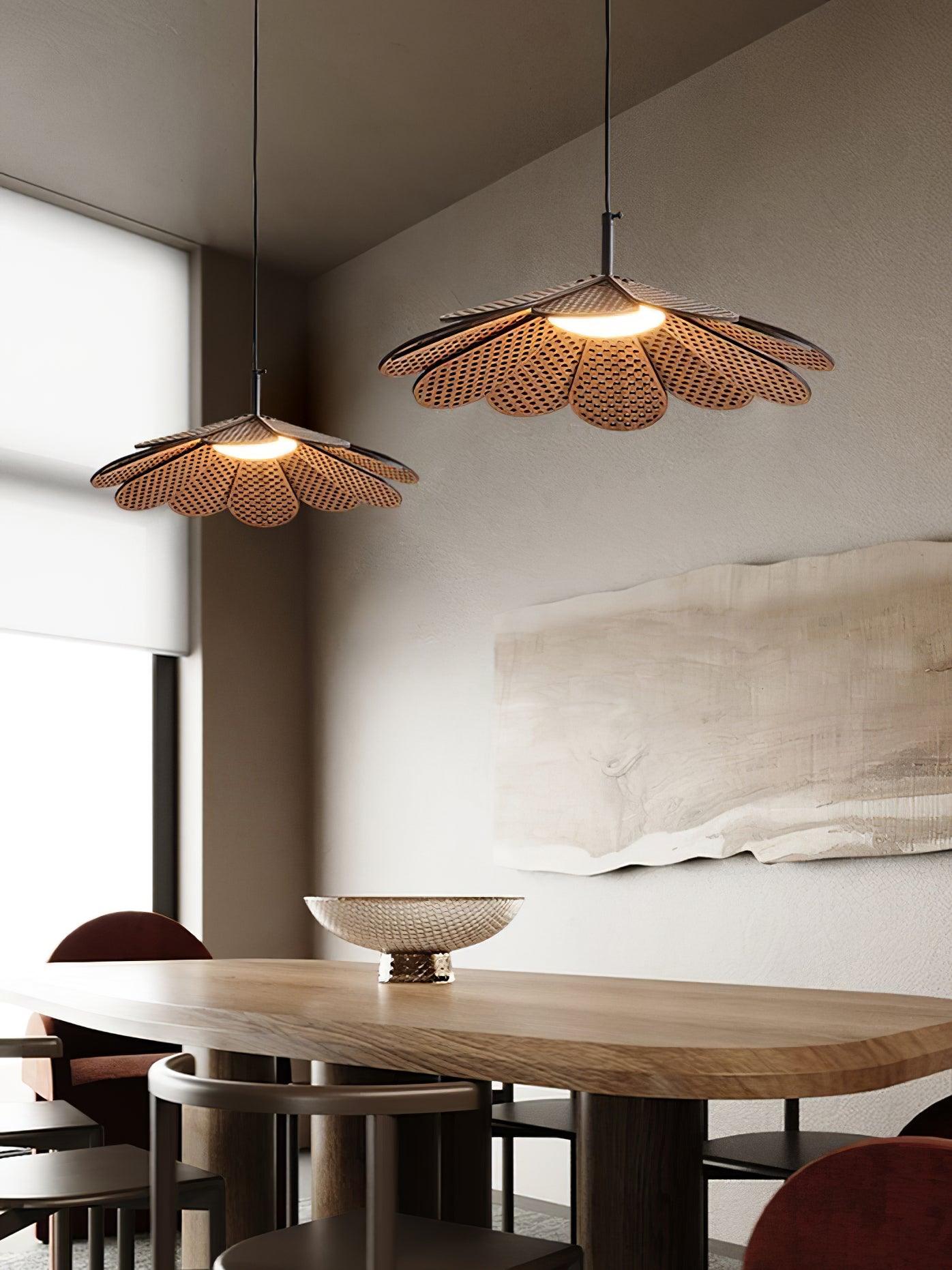 Zevarus Nordic Art Wabi-Sabi Bois Suspension Lumière - Neutralighting
