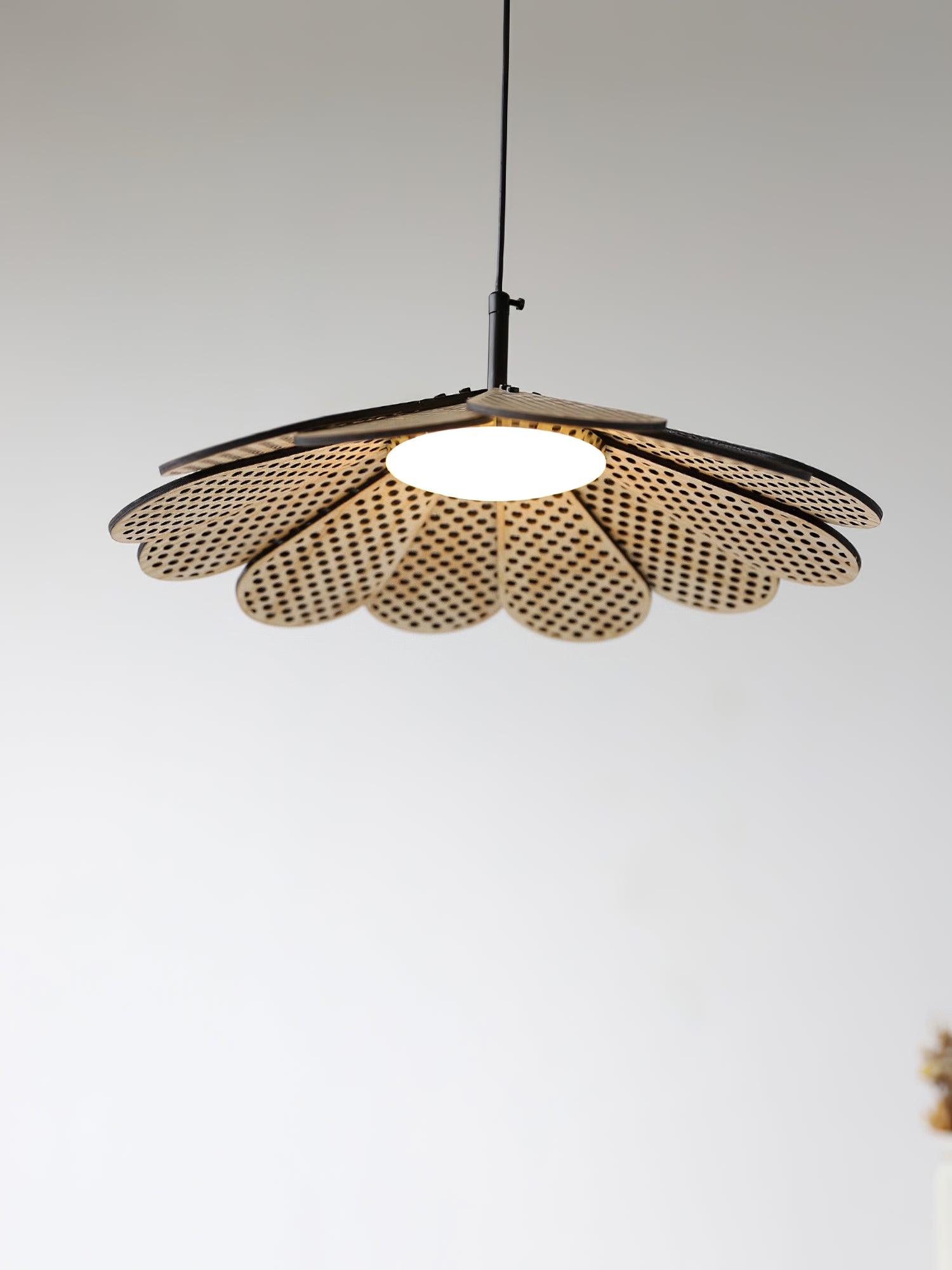 Zevarus Nordic Art Wabi-Sabi Bois Suspension Lumière - Neutralighting