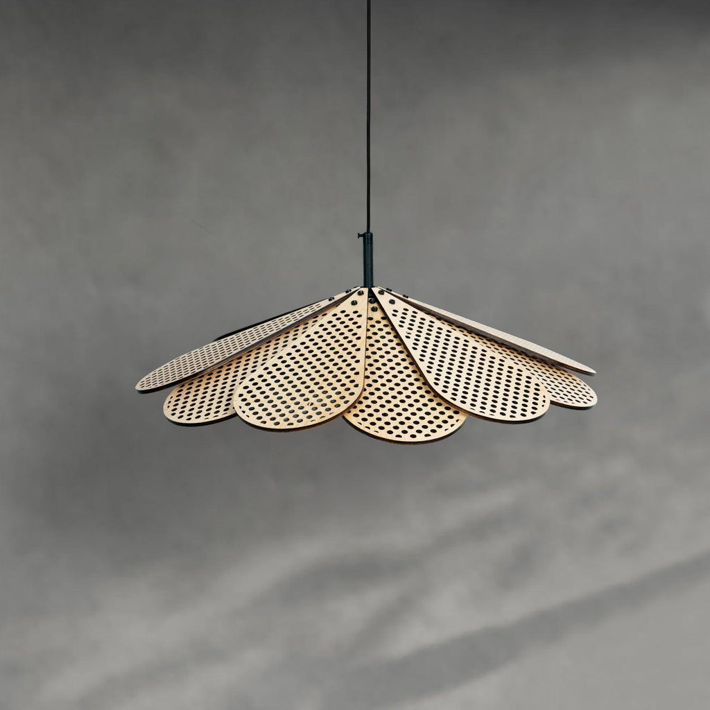 Zevarus Nordic Art Wabi-Sabi Bois Suspension Lumière - Neutralighting