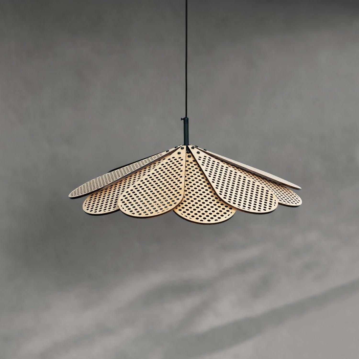 Zevarus Nordic Art Wabi-Sabi Bois Suspension Lumière - Neutralighting