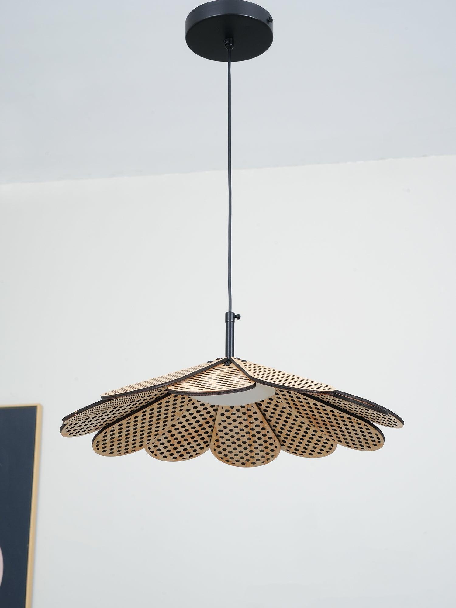Zevarus Nordic Art Wabi-Sabi Bois Suspension Lumière - Neutralighting