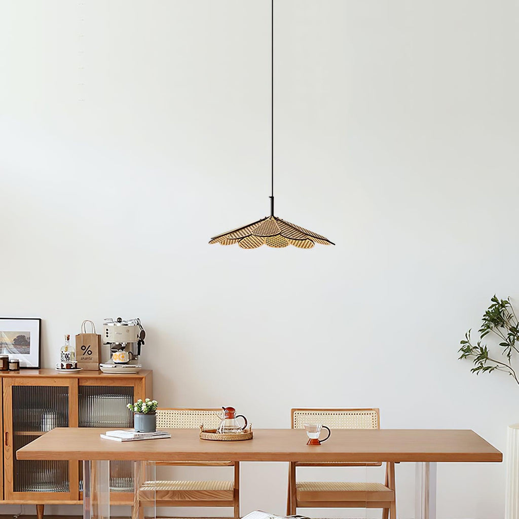 Zevarus Nordic Art Wabi-Sabi Bois Suspension Lumière - Neutralighting
