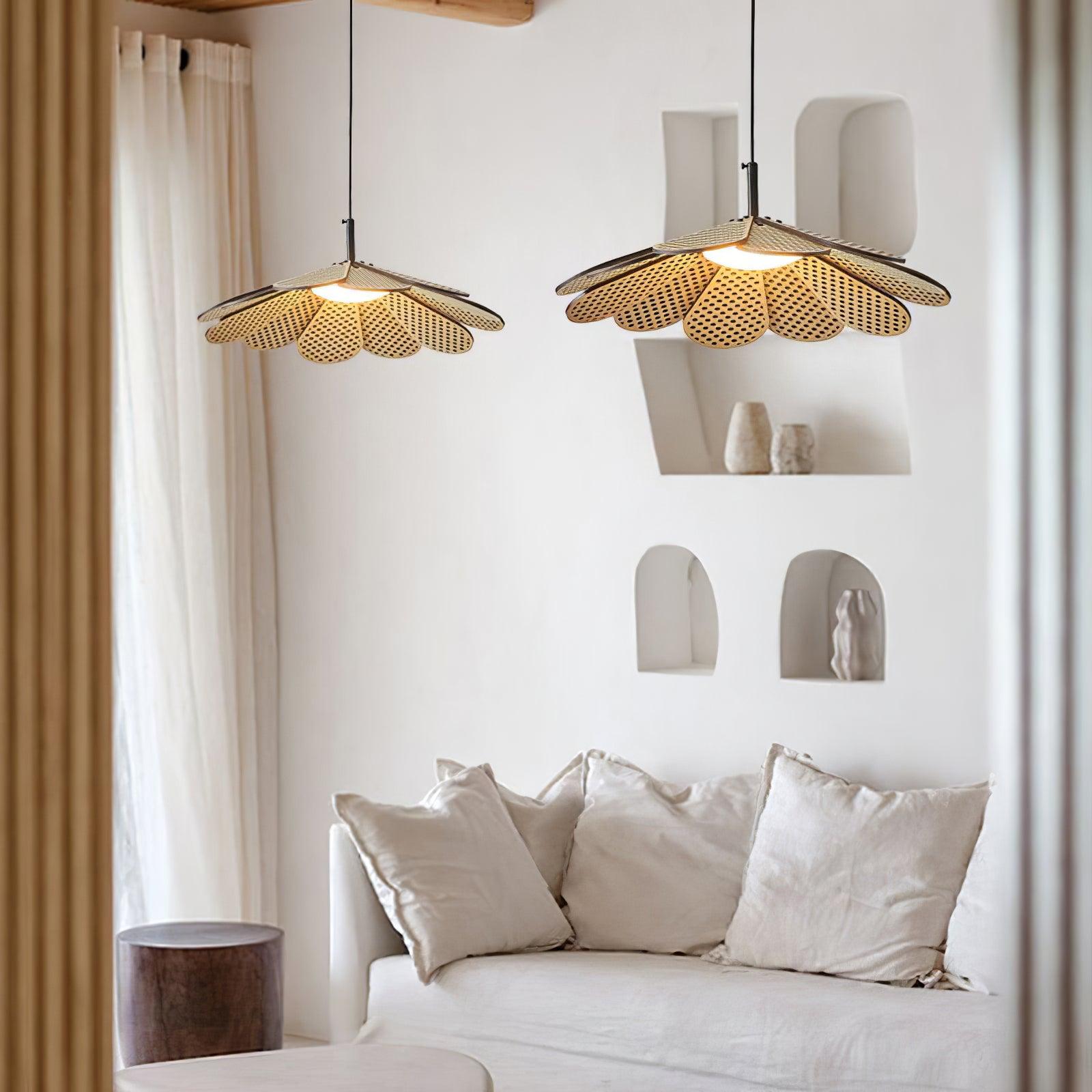 Zevarus Nordic Art Wabi-Sabi Bois Suspension Lumière - Neutralighting