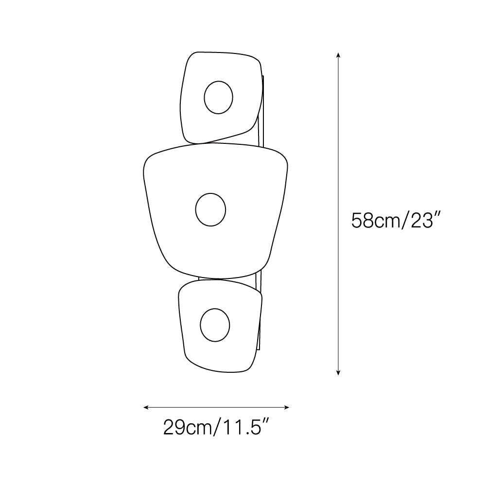 Itheora Applique Murale en Laiton et Albâtre à Créativité Individuelle - Neutralighting