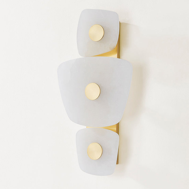 Itheora Applique Murale en Laiton et Albâtre à Créativité Individuelle - Neutralighting
