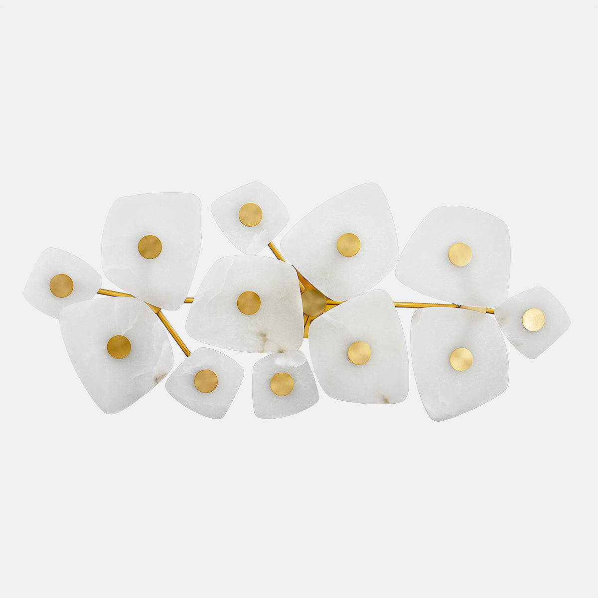 Cothaiel Lampe de Plafond en Métal et Albâtre à Créativité Individuelle - Neutralighting