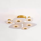Ilsilyra Pétale Forme Verre Plafonnier - Neutralighting