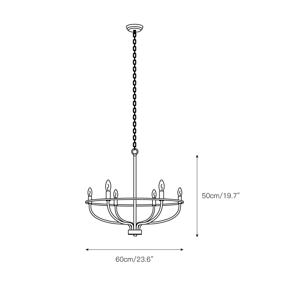 Myphaos Lustre en Métal de Laiton Industriel Vintage pour la Maison - Neutralighting