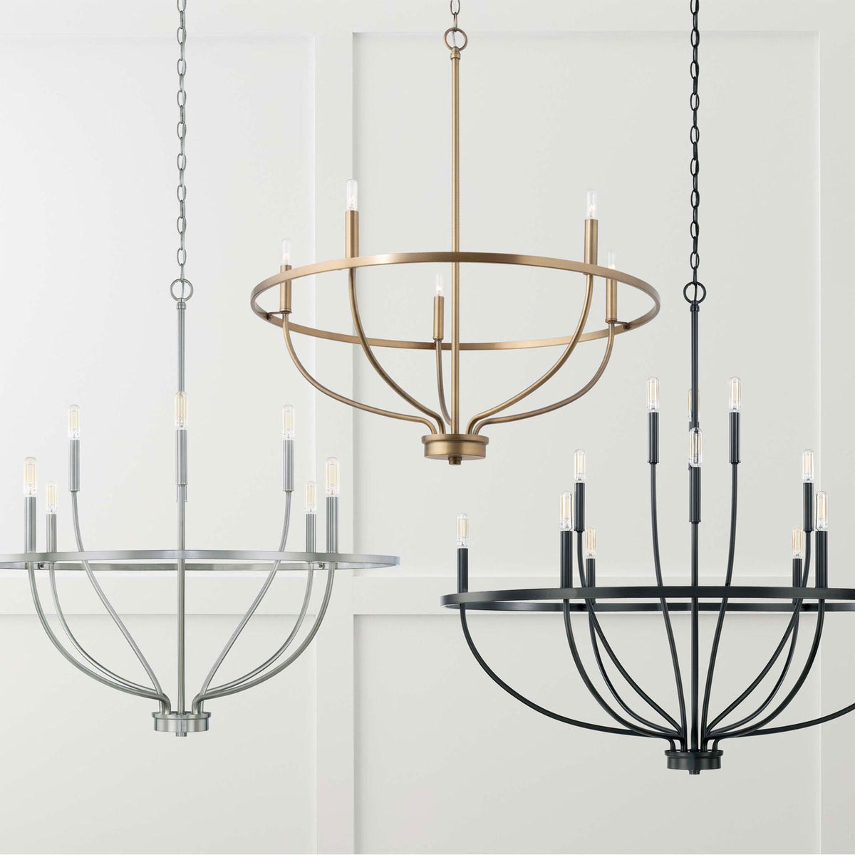 Myphaos Lustre en Métal de Laiton Industriel Vintage pour la Maison - Neutralighting