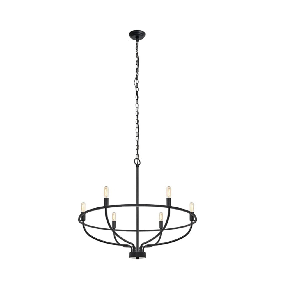 Myphaos Lustre en Métal de Laiton Industriel Vintage pour la Maison - Neutralighting