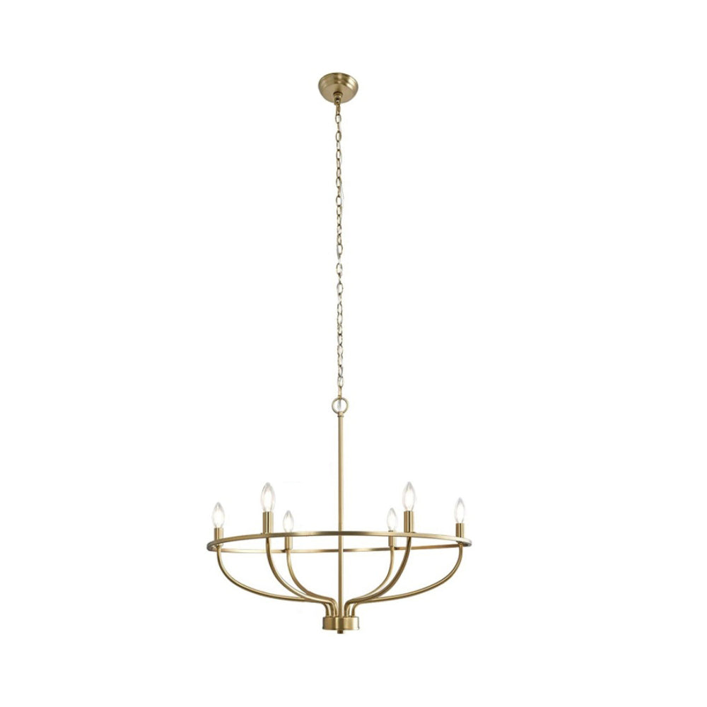 Myphaos Lustre en Métal de Laiton Industriel Vintage pour la Maison - Neutralighting