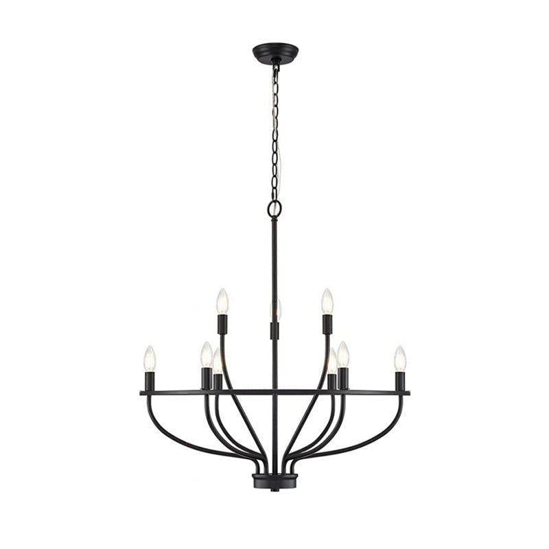 Aurelia Chandelier Cierge en Laiton Doré - Neutralighting