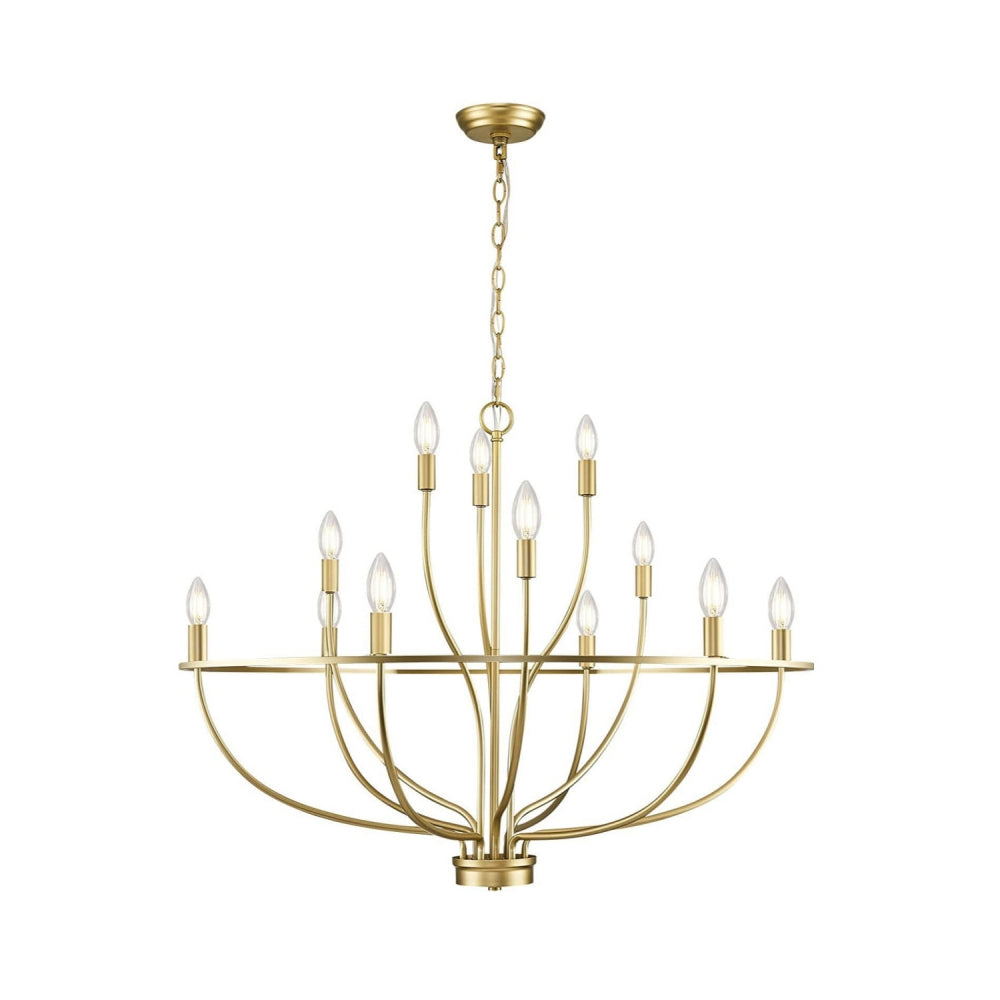 Myphaos Lustre en Métal de Laiton Industriel Vintage pour la Maison - Neutralighting