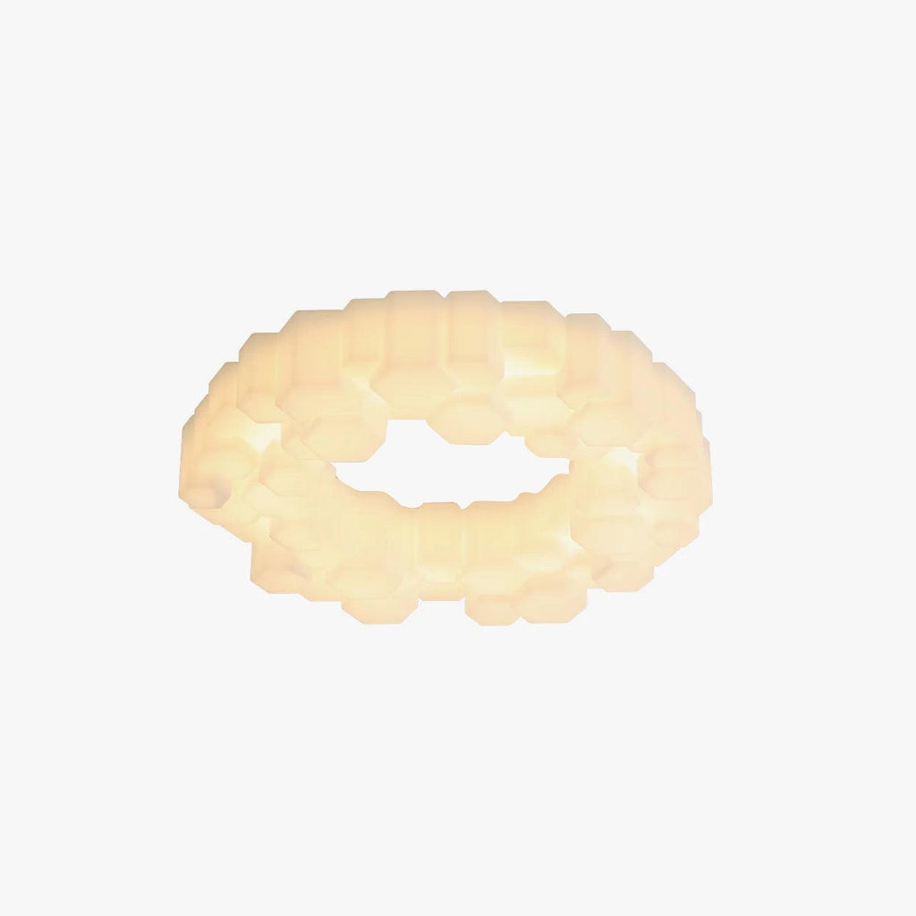 Arisha Plafonnier Nid Moderne, Metal/PE, Blanc, Chambre - Neutralighting