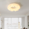 Arisha Plafonnier Nid Moderne, Metal/PE, Blanc, Chambre - Neutralighting